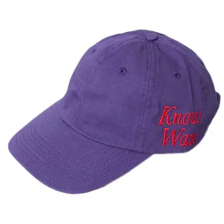 KNOW WAVE(ノウウェイブ) 刺繍キャップ/KWAW20-H2