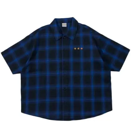 KOOKY’N(クーキー) スター刺繍チェックシャツ