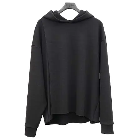 kujaku by Takuma Nishizaka(クジャクバイタクマニシザカ) 2024AW K-400-2 layered wool jersey hoodie