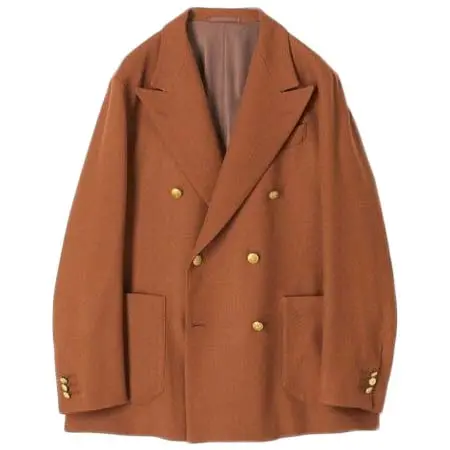 la favola(ラファーウ゛ォラ) ウール ダブルブレステッド6Bブレザー