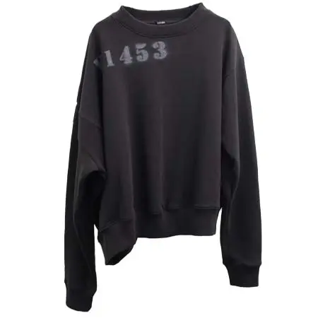 LES SIX(レシス) 87 DEGREE SWEATER (TRETTIO-TRE-7-87DEG-SP) Black