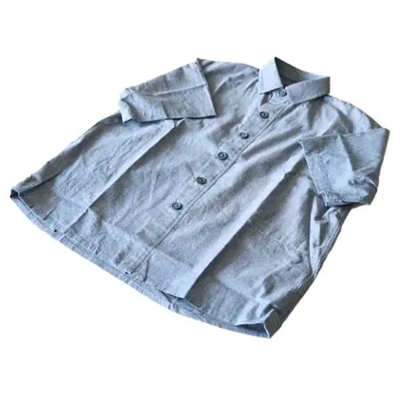 maillot(マイヨ) dungaree s/s big shirt MAC-25106