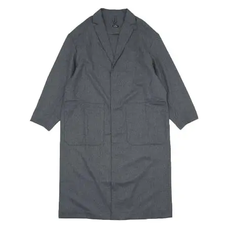 maillot(マイヨ) maillot mature wool labo coat GRAY