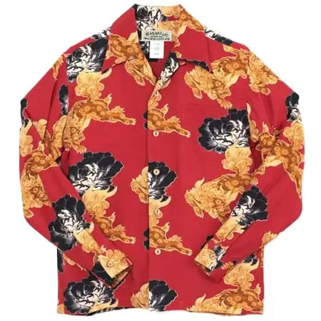 MAKANA LEI(マカナレイ) AMT-24013 唐獅子牡丹（SHISHI & BOTAN）