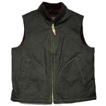 MANIFATTURA CECCARELLI(マニファッチュラ・チェッカレッリ) 7916-WX “MOUNTAIN VEST” / DK.GREEN
