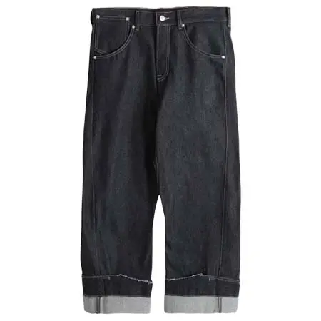 MARINA YEE(マリナイー) DEAN BLUE / Oversized denim trousers