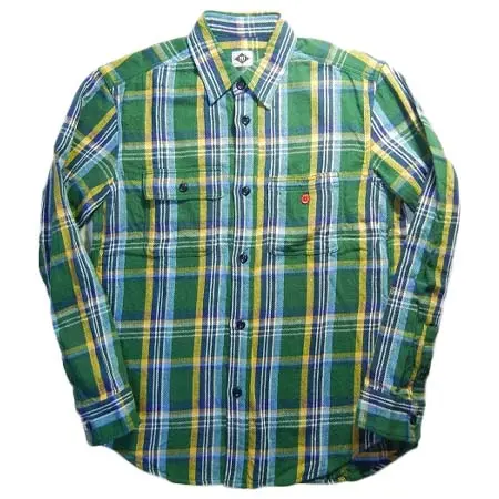 MARVY JAMOKE(マービージャモーク) WORK CHECK SHIRTS