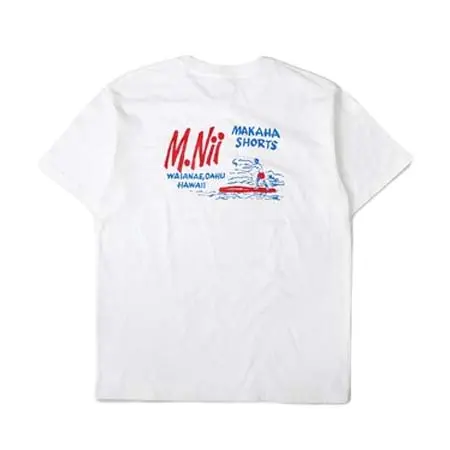 M.Nii(エムニー) Retro Logo T-Shirts