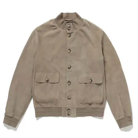 MOLEC(モレック) ライトウエイトスエード バルスタリーノブルゾン ベージュ