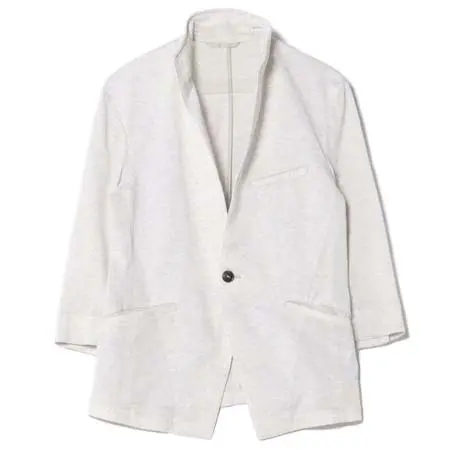 NICOLE(ニコル) 7分袖イタリアンカラージャケット