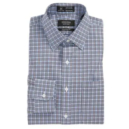 Nordstrom(ノードストローム) Nordstrom Smartcare™ Traditional Fit Plaid Dress Shirt