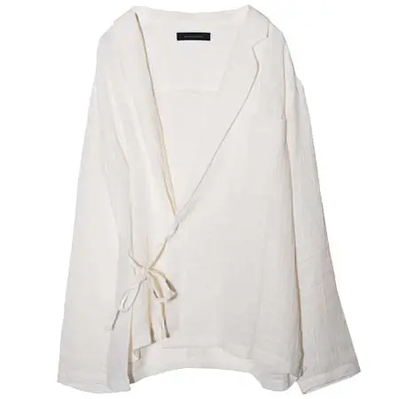 NOT CONVENTIONAL(ノットコンベンショナル) linen jacquard jacket