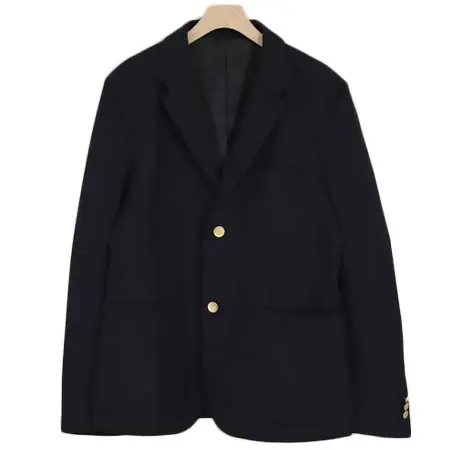 OMNIGOD(オムニゴット) ウールサージ 紺ブレザー