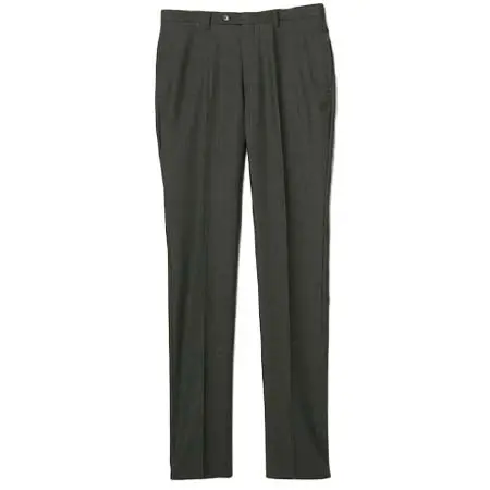 Perfect Suit Factory(パーフェクトスーツファクトリー) [EDWINコラボ]デニムライクウールセットアップパンツ　ブラウン/カーキ/ブルー（ブラウン）