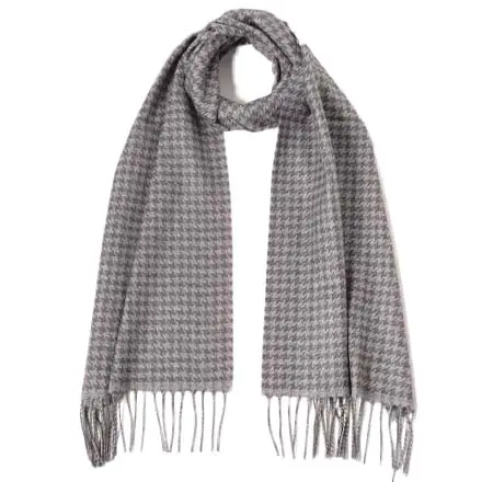 PIACENZA(ピアチェンツァ) ハウンドトゥース マフラー