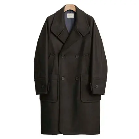 PUBLIC TOKYO(パブリック トウキョウ) S140メルトンラップスタンドＰコート