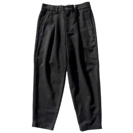 RICCARDO METHA(リカルドメッサ) 1TUCK CARROT PANTS / NERO
