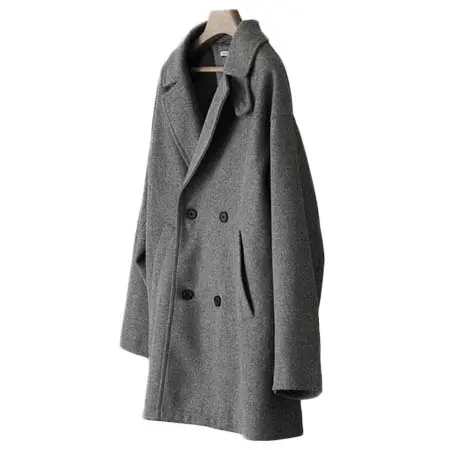 RUUBON(ルーボン) melange melton P-coat / メランジ メルトン Pコート