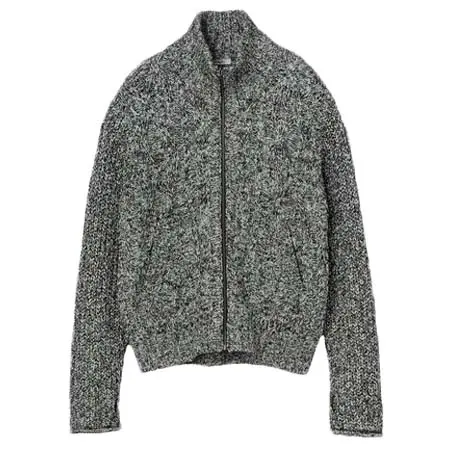 saby(サバイ) ARAN ZIP SWEATER