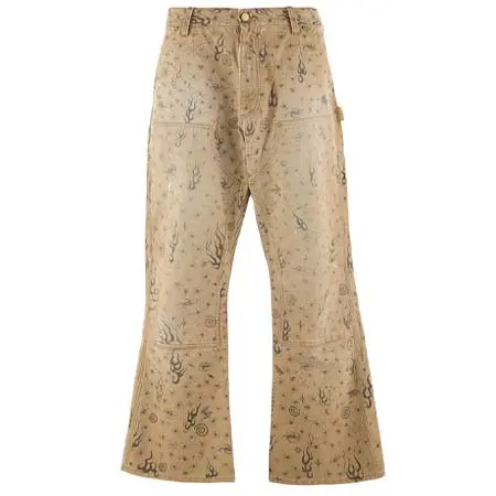 SAINT MICHAEL(セイントマイケル) DW_DBL KNEE PNTS / Dr.Woo / BEIG