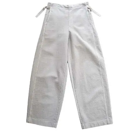 scair(スケアー) High Waist Easy Pants/ハイウエストインレイイージーパンツ(IVORY)