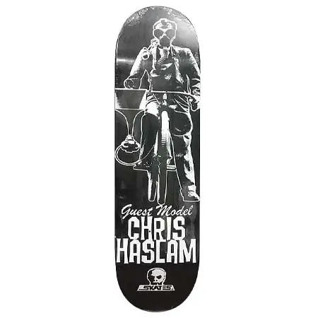 SKULL SKATES(スカルスケーツ) スケボーデッキ CHRIS HASLAM GUEST DECK 8.5インチ NO7