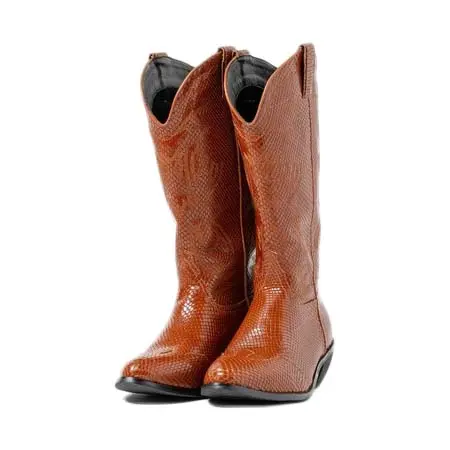 soerte(ソエルテ) COW LEATHER WESTERN LONG BOOTS/カウレザーウエスタンロングブーツ