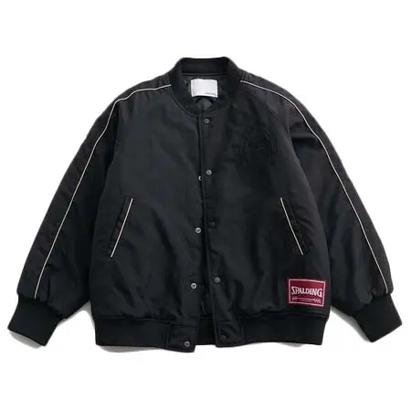 SPALDING(スポルディング) 《別注》Adam et Rope BASKETBALL SATIN JACKET