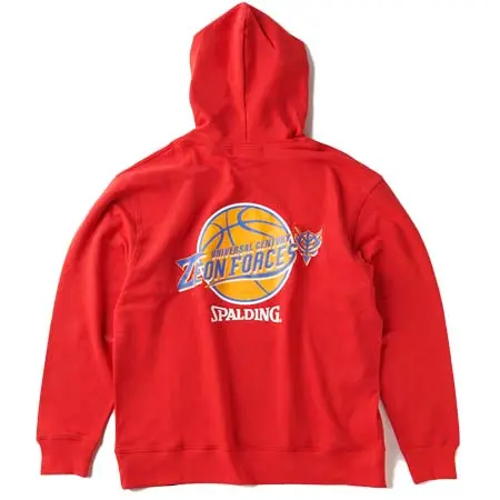 SPALDING(スポルディング) 『機動戦士ガンダム』パーカー ZEON FORCES