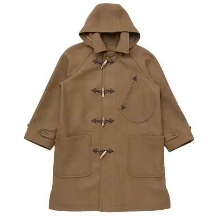 SUN/kakke(サンカッケー) “GRANGE -Joshua Ellis Duffle Coat-“(CAMEL)
