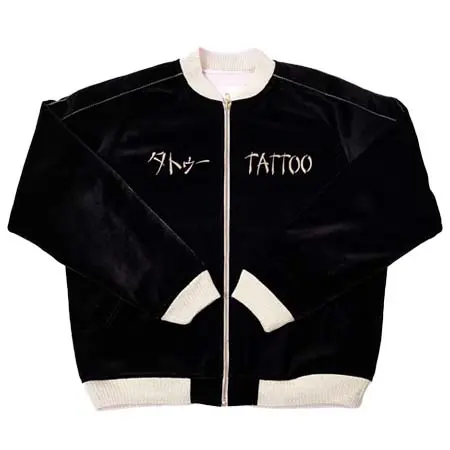 TATTOO STUDIO YAMADA(タトゥースタジオヤマダ) TSY ORIGINAL SOUVENIR JACKET BLACK×PINK