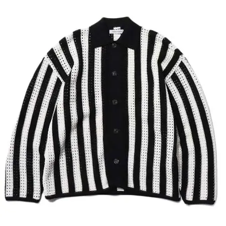 TENDER PERSON(テンダーパーソン) STRIPE KNIT CARDIGAN ニット カーディガン