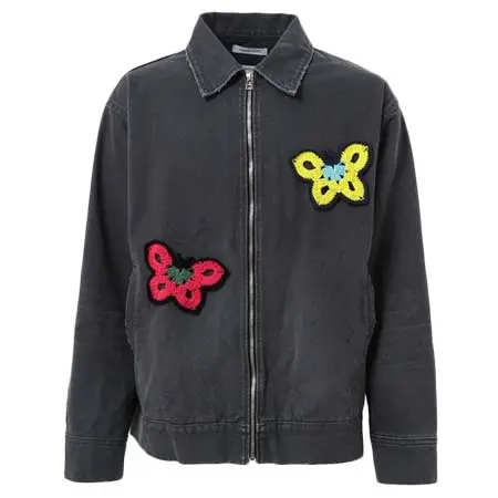 TENDER PERSON(テンダーパーソン) BUTTERFLY KNIT DETROIT JACKET