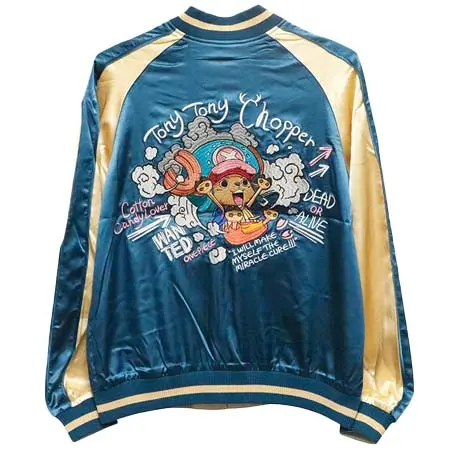 TEN STRIKE(テンストライク) ONE PIECE チョッパー 刺繍 リバーシブル スカジャン