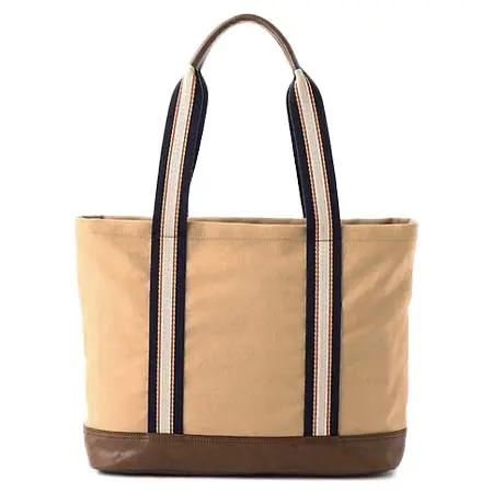 The Scotch House(ザスコッチハウス) レザー×キャンバストート