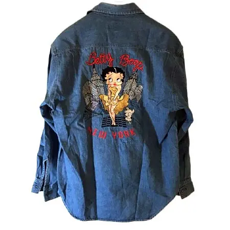 TOO CUTE(トゥーキュート) Betty BOOP ビンテージ MADE IN USA デニムシャツ