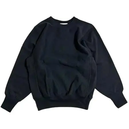 TUKI(ツキ) 0186 cotton jumper | Black