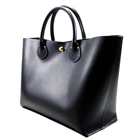 Uni&co(ユニアンドコー) レザートートバッグ/MAT BLACK