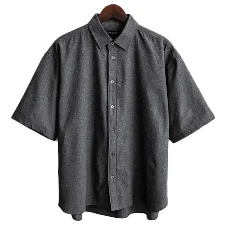 Upscape Audience(アップスケープオーディエンス) Prime Flex(プライムフレックス) x Dot Air(ドットエア) 2WAYストレッチレギュラーカラーハーフスリーブシャツ AUD6600