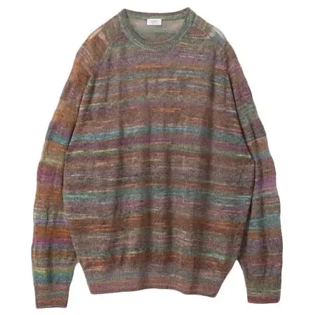 URU(ウル) STUDIOUS別注CREW NECK KNIT
