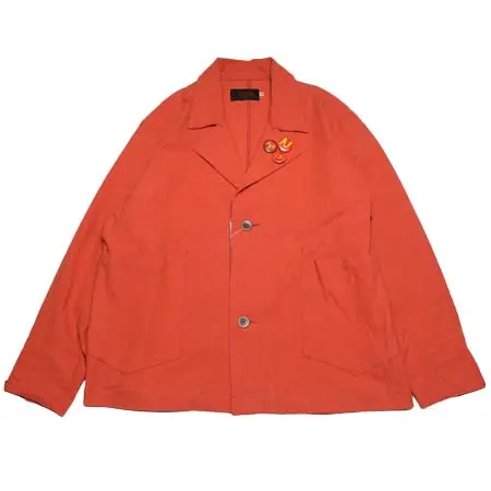 VOO(ヴォー)  LINEN 2B JKT | Color:Soft Red