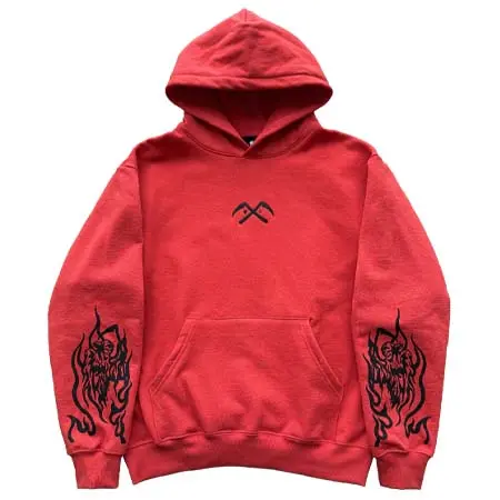 WARREN LOTAS(ウォーレンロータス) Fast Reaper Hoodie – Red