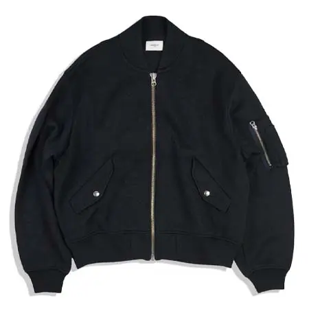 WRAPINKNOT(ラッピンノット) Middle-gauge Half Milano-Rib Knit L-2B type (WK324-MBZ01-09)