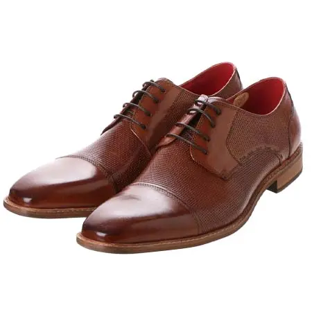 YOSUKE(ヨースケ) ストレートチップシューズ （ブラウン）