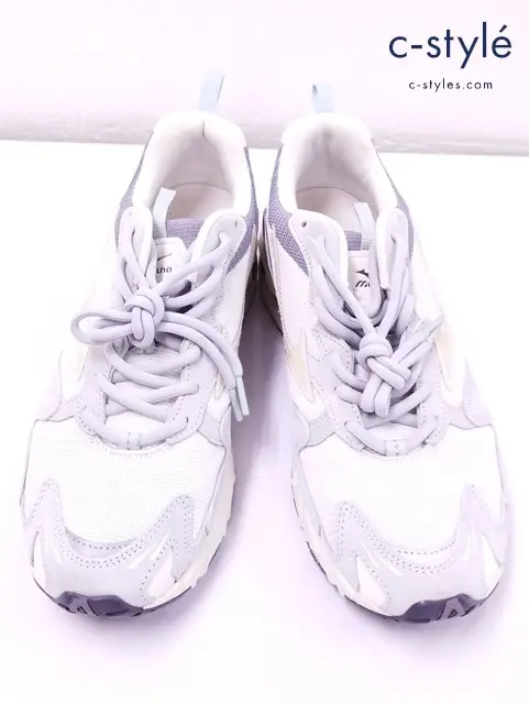 Mizuno ミズノ スニーカー 27.5cm アイスグレー Wave Rider 10 Arctic Ice Pristine D1GA222613