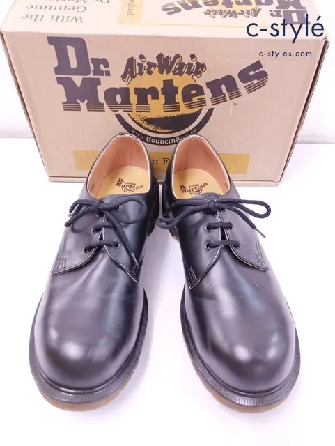 Dr.Martens ドクターマーチン UK9 ブラック BLACK SMOOTH 8 EYELET BOOT Z WELT 1460