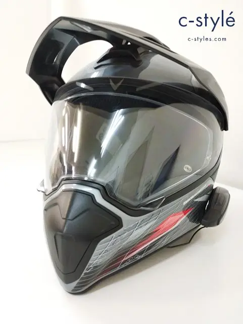 BMW MOTORRAD GSカーボンヘルメット XXＬ（62-63cm） グレー系 エクスプロア インカム付き B+COM