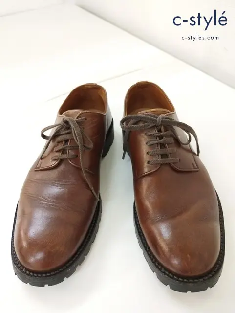 MARGARET HOWELL マーガレットハウエル レザーシューズ 8 ブラウン系 ビブラムソール