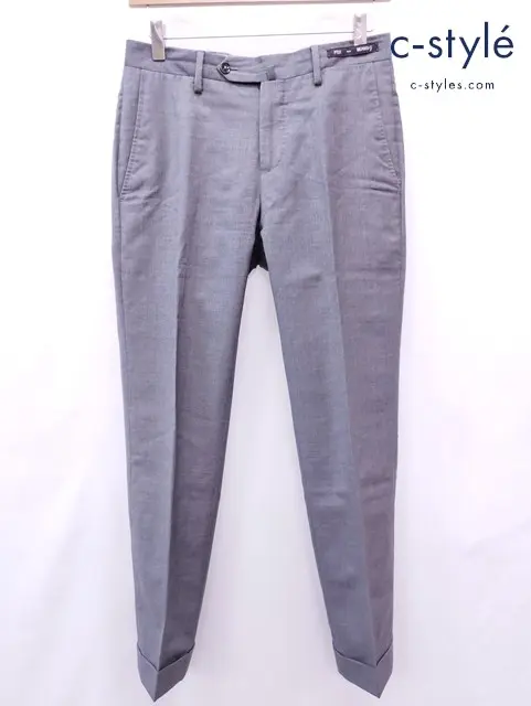 PT TORINO×BEAMS F ピーティートリノ スラックス 42 チャコールグレー EVO FIT PT01 COFF01 EA31 0220