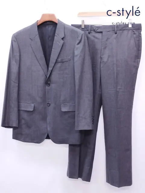 MARGARET HOWELL マーガレットハウエル スーツ セットアップ L チャコールグレー FOX BROTHERS